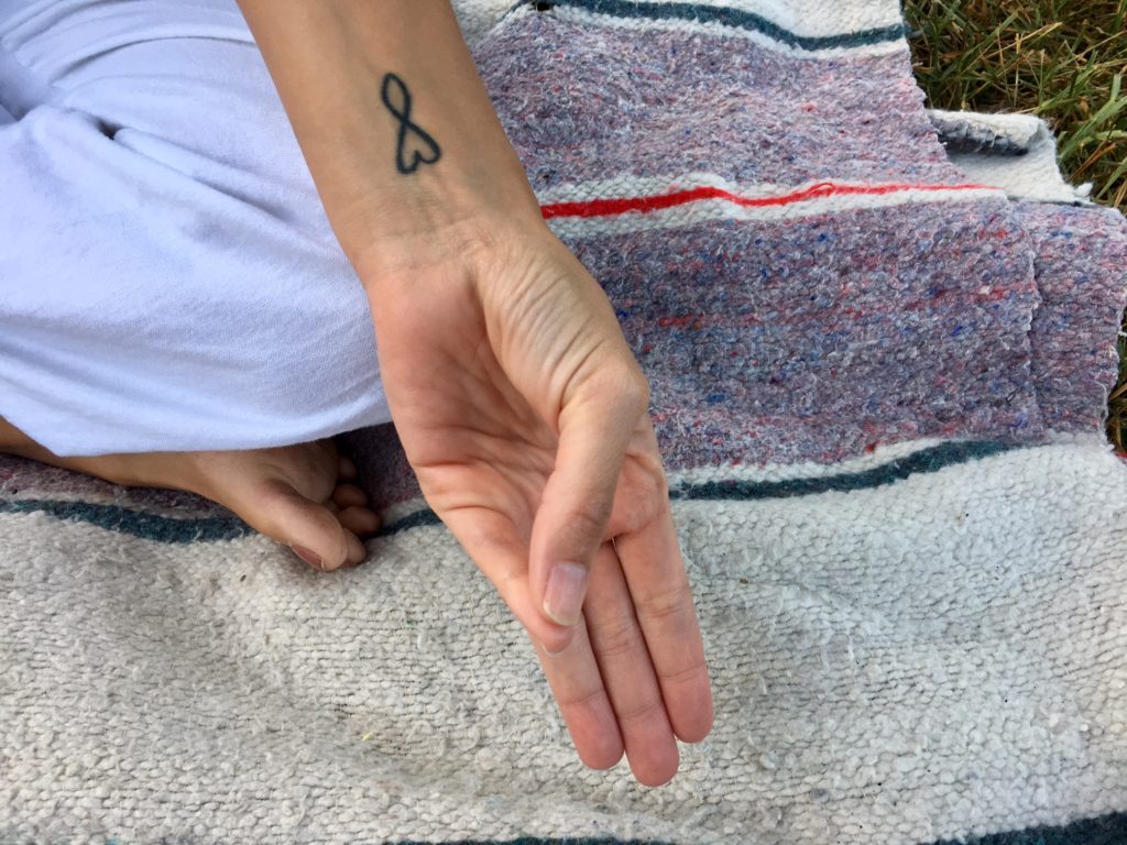 Buddhi Mudra Close Up One Hand