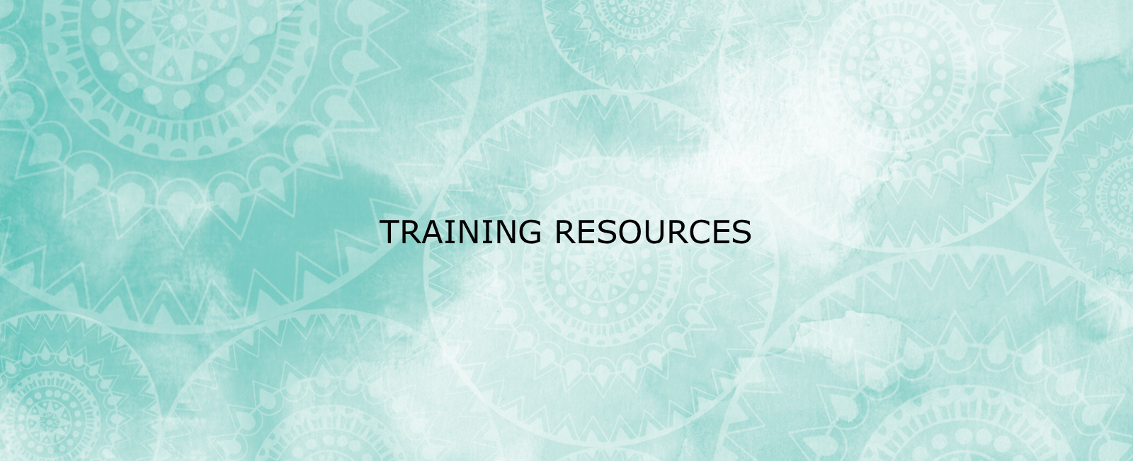 Training Resources